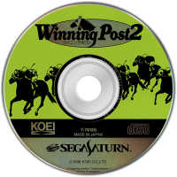 Winning Post 2 JP Sega Saturn  box art
